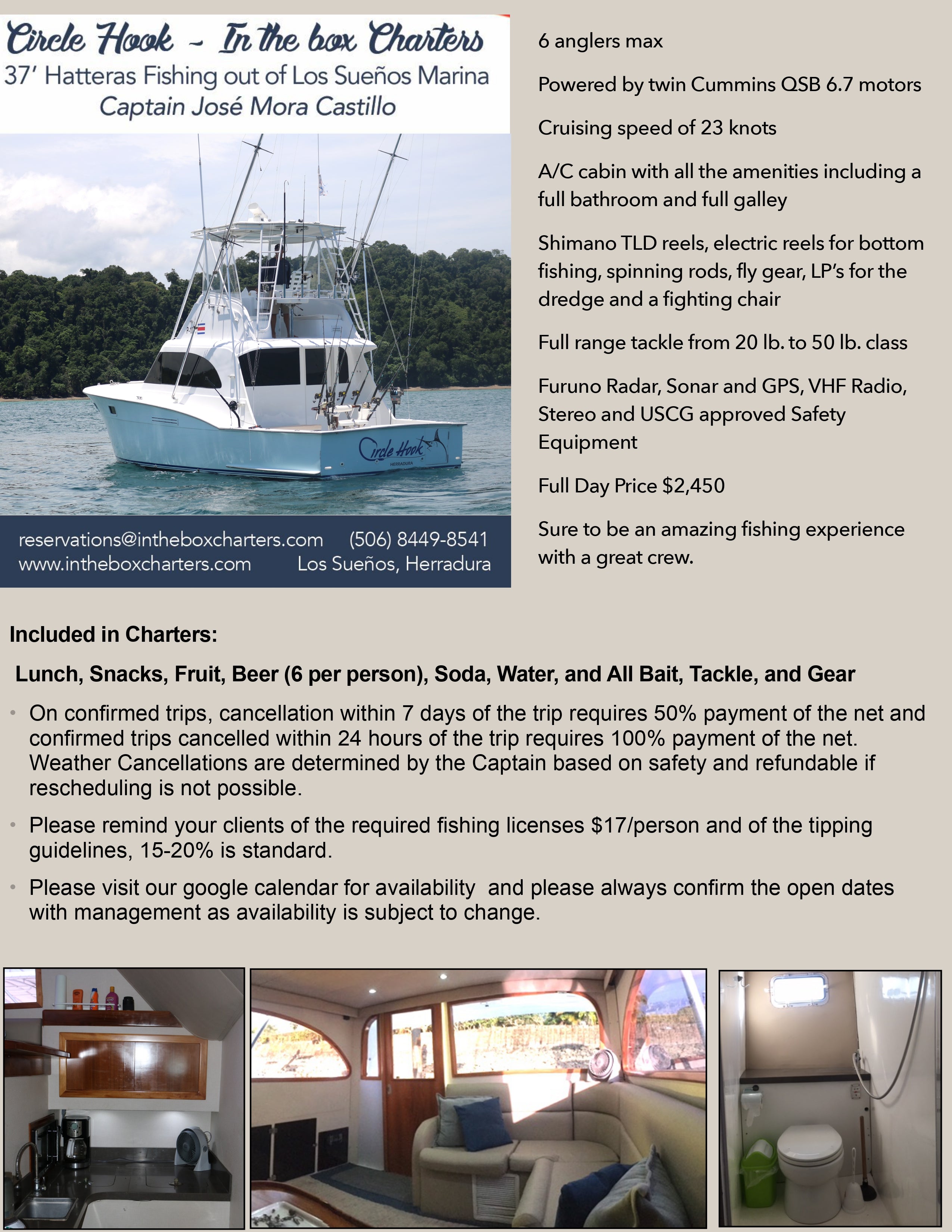 37' Sportfishing Boat